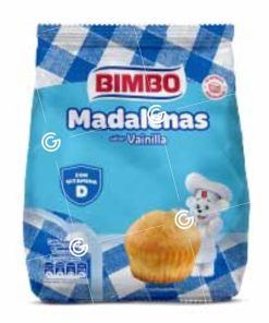 MADALENAS BIMBO VAINILLA X 250 GR