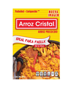 Arroz Precocido Cristal para Paella, 750g