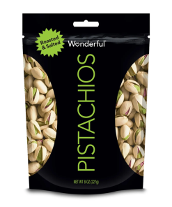Pistachios Tostado y Salado con cáscara, 227g