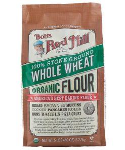 Harina de Trigo de Grano Entero Molido en Piedra, 2.26kg