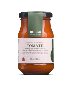 Salsa de Tomate con Cebolla y Pimiento Verde, 245g